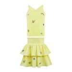 Lola & The Boys Lola & The Boys Yellow Sunny Crystal Rainbow Summer Set