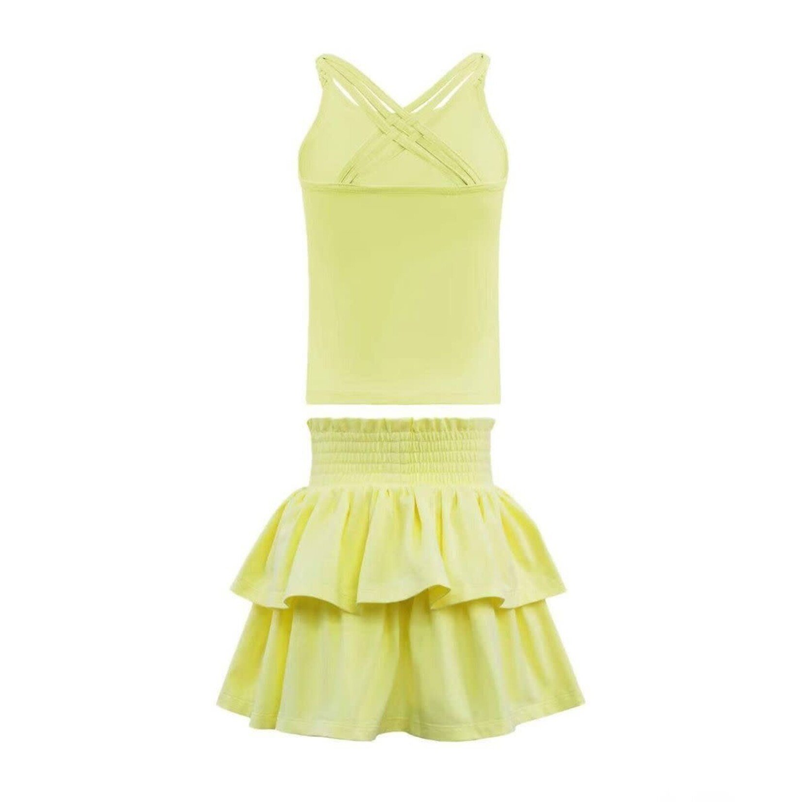 Lola & The Boys Lola & The Boys Yellow Sunny Crystal Rainbow Summer Set