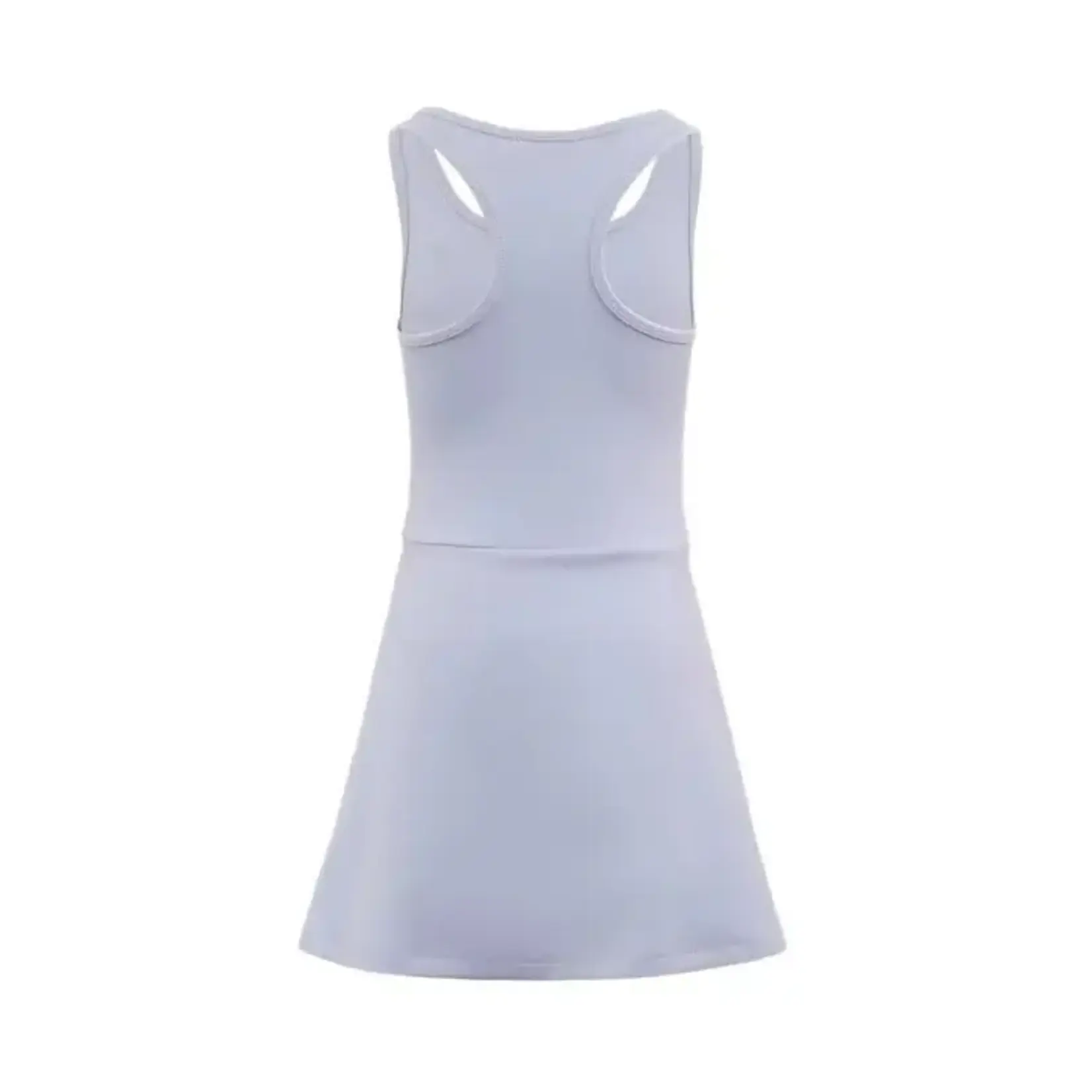 Lola & The Boys Lola & The Boys Lavender Heart Scuba Tennis Dress