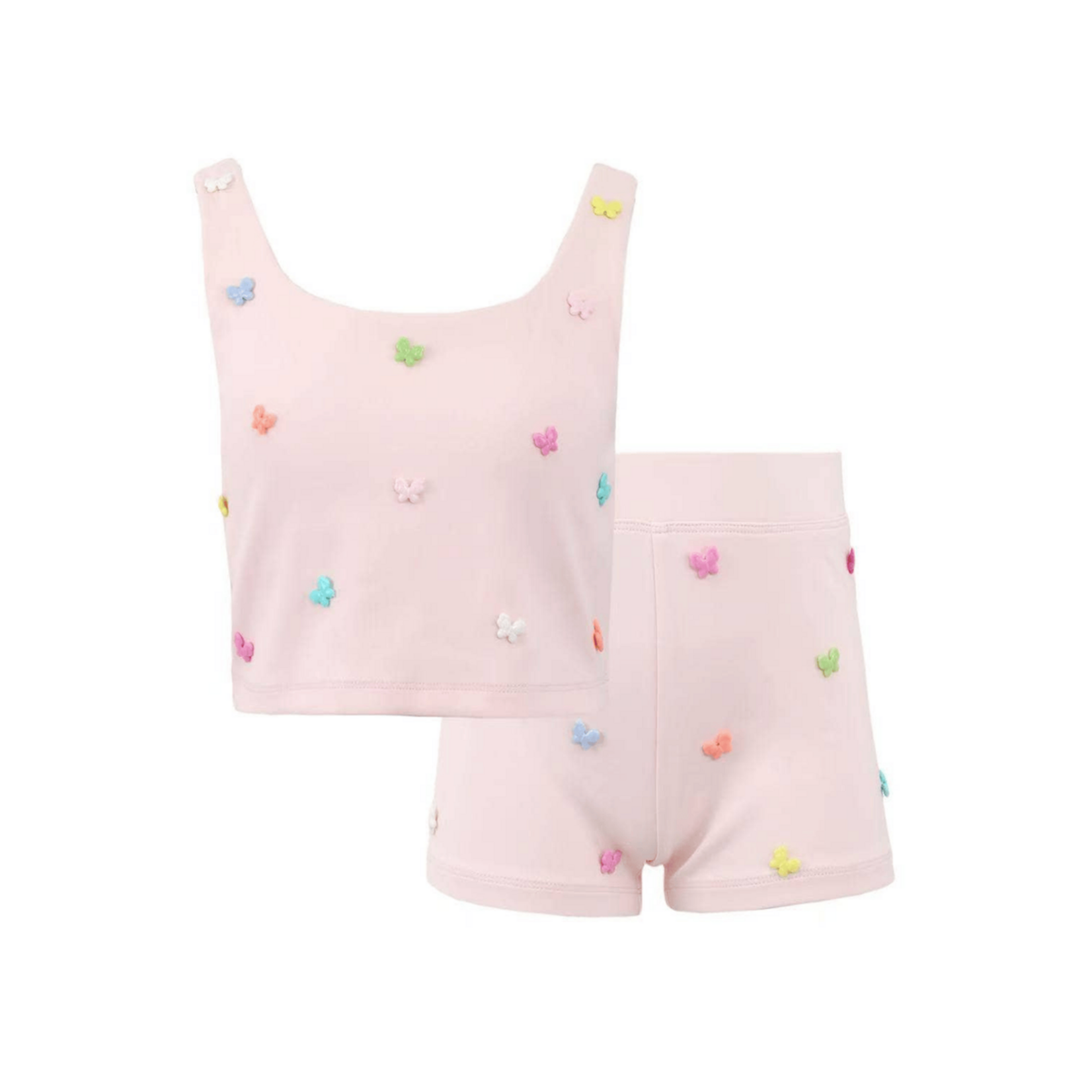 Lola & The Boys Lola & The Boys Pink Rainbow Butterfly Sport Set