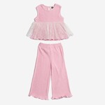 Petite Hailey Petite Hailey Pink Elise Pleats Set