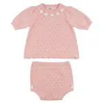 Oh Baby! Oh Baby Pink Bird Stitch Emmie Top & Short Set