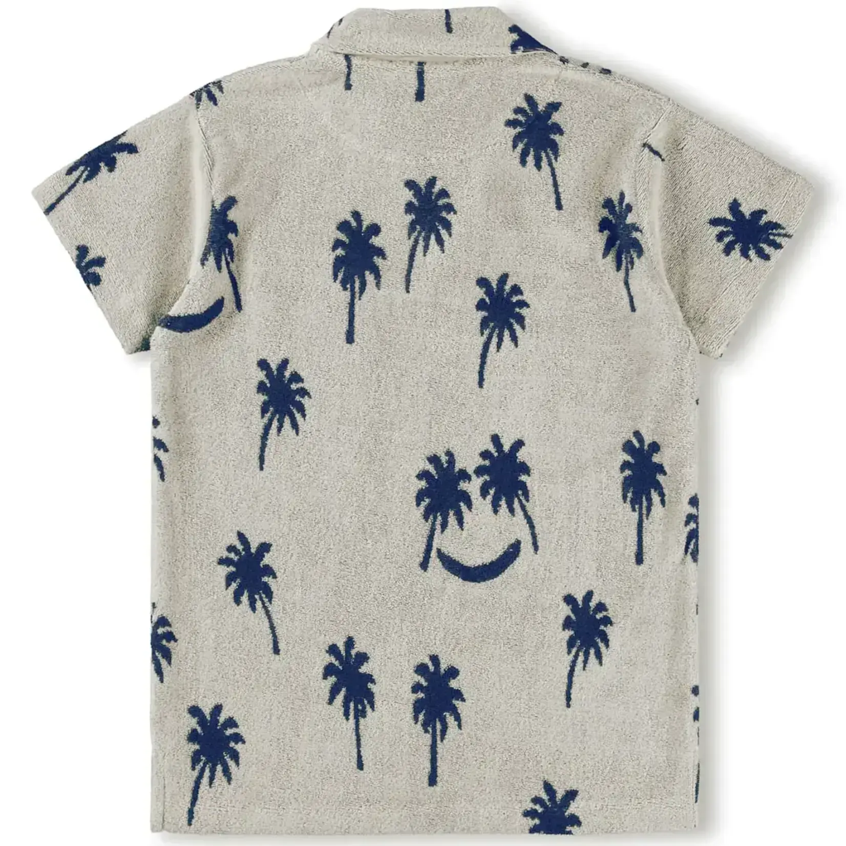 Molo Molo Randel Palm Blue S/S Shirt