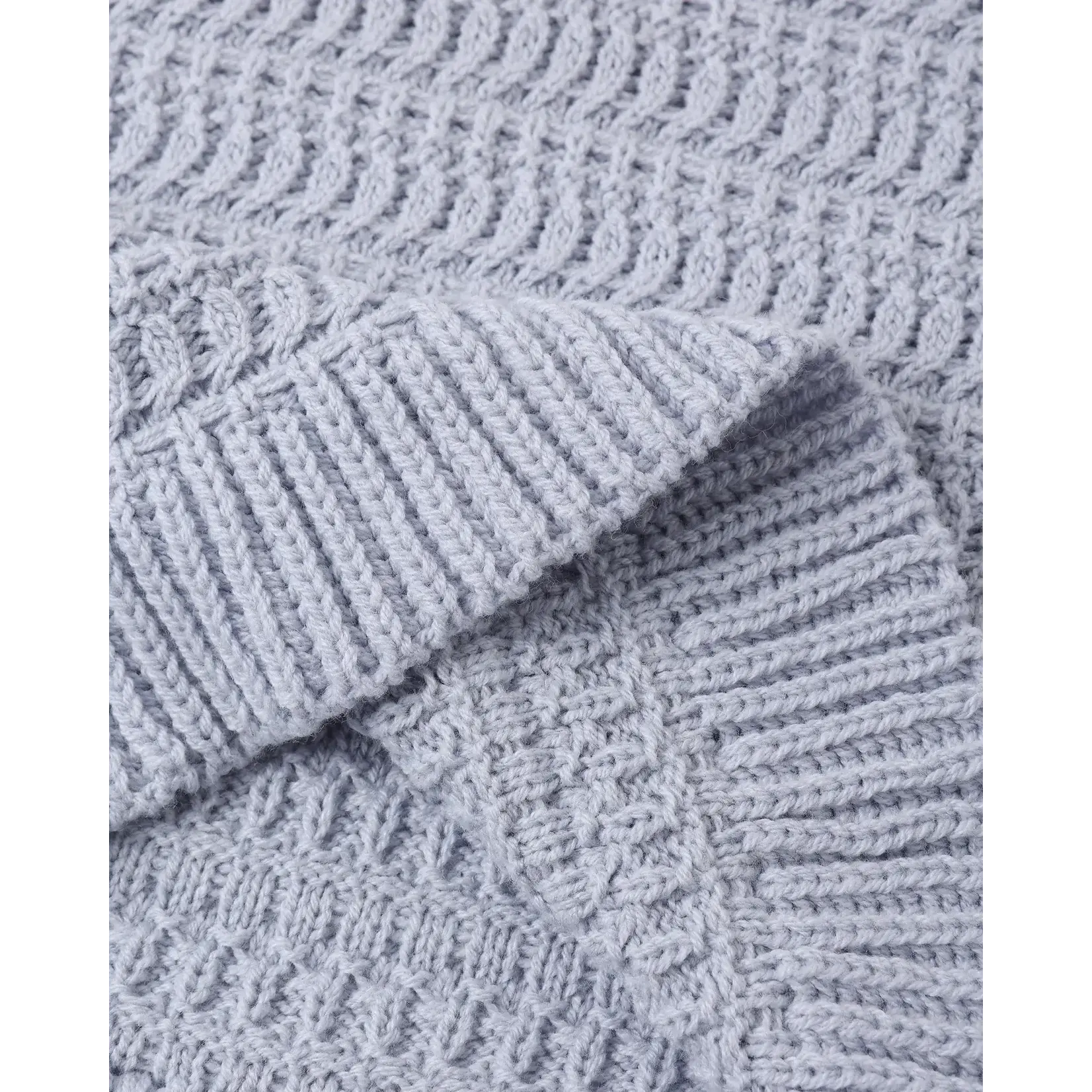 Rylee + Cru Rylee + Cru Periwinkle Mari Knit Set