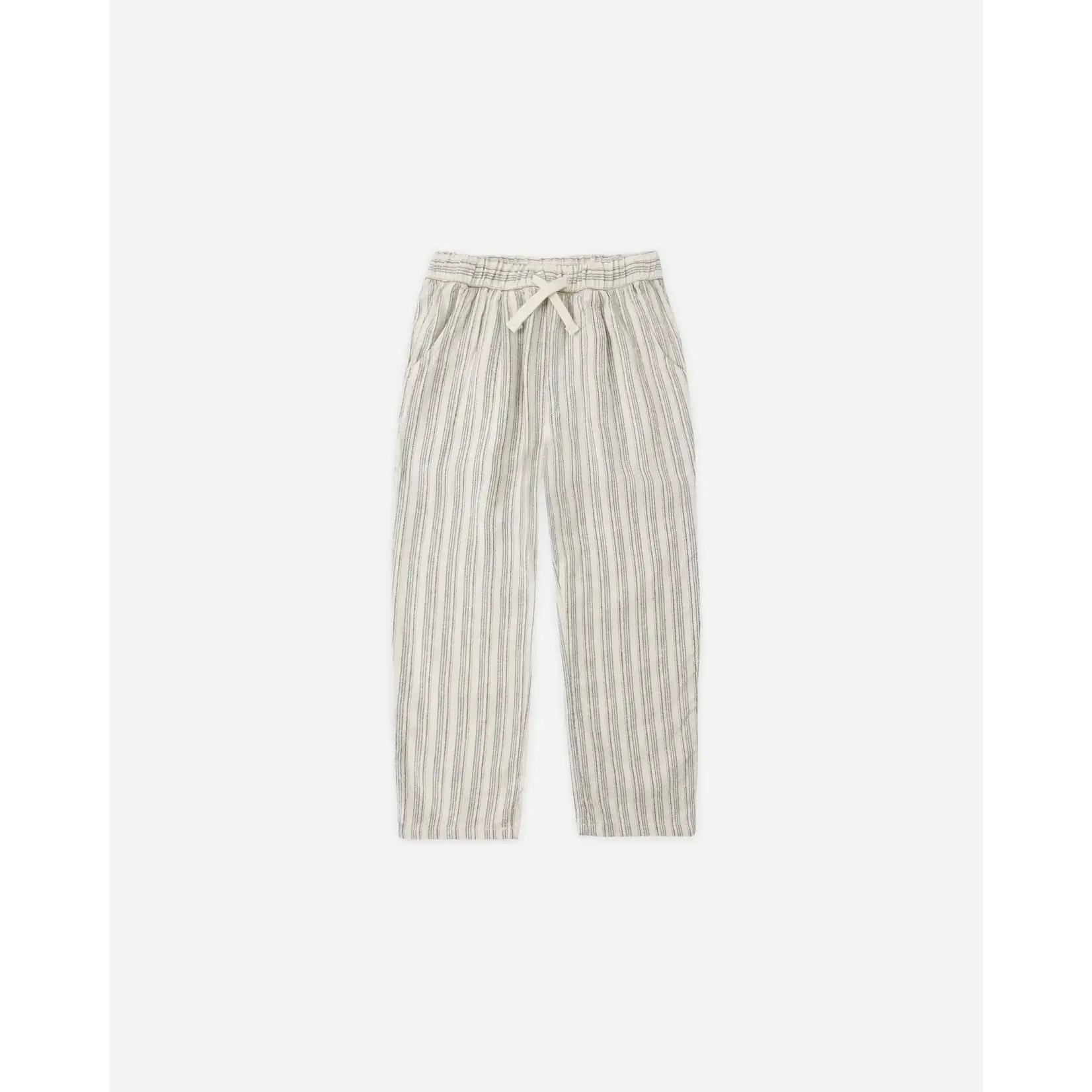 Rylee + Cru Rylee + Cru Natural Nautical Collared S/S Shirt And Ethan Trouser Set
