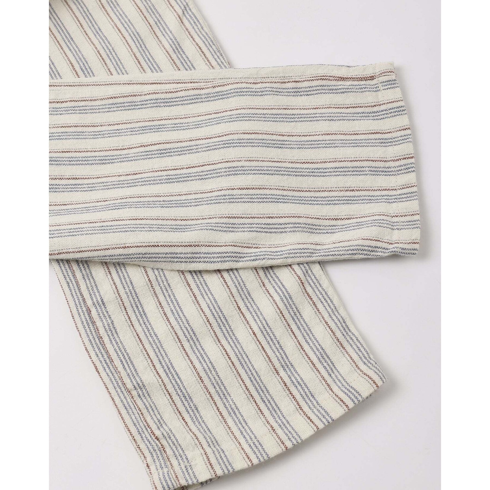 Rylee + Cru Rylee + Cru Natural Nautical Collared S/S Shirt And Ethan Trouser Set