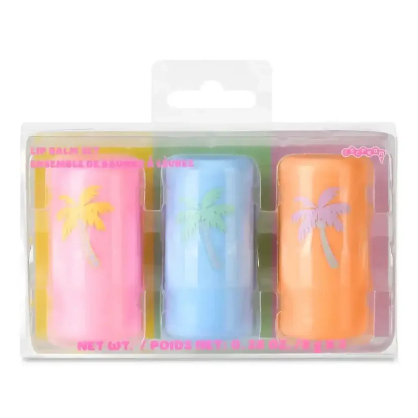 iscream Iscream Palm Paradise Lip Balm Set