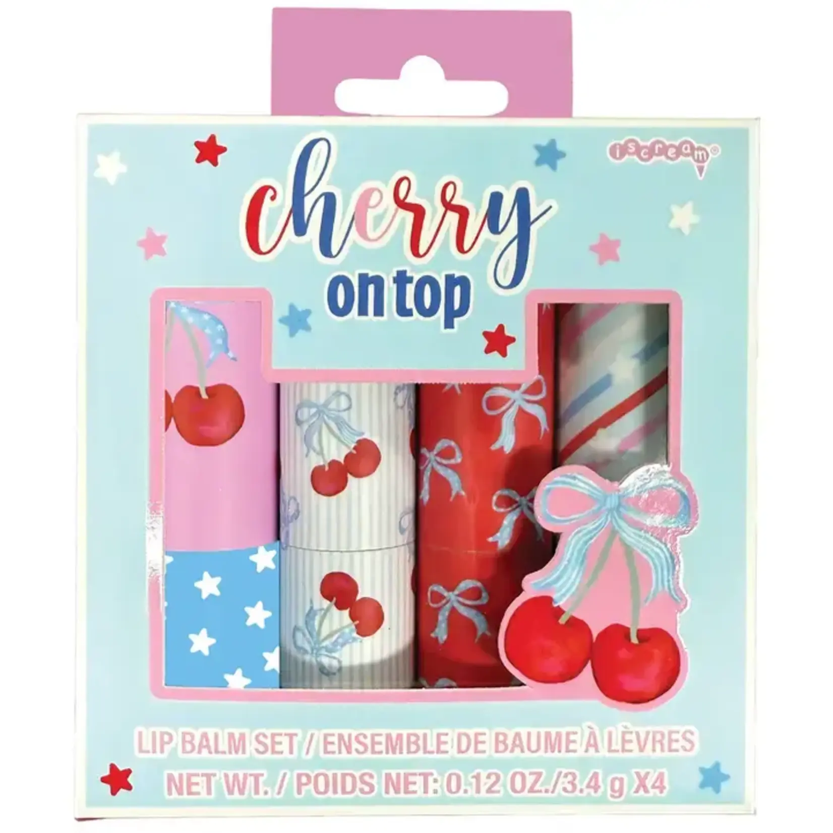 iscream Iscream Cherry on Top Lip Balm Set