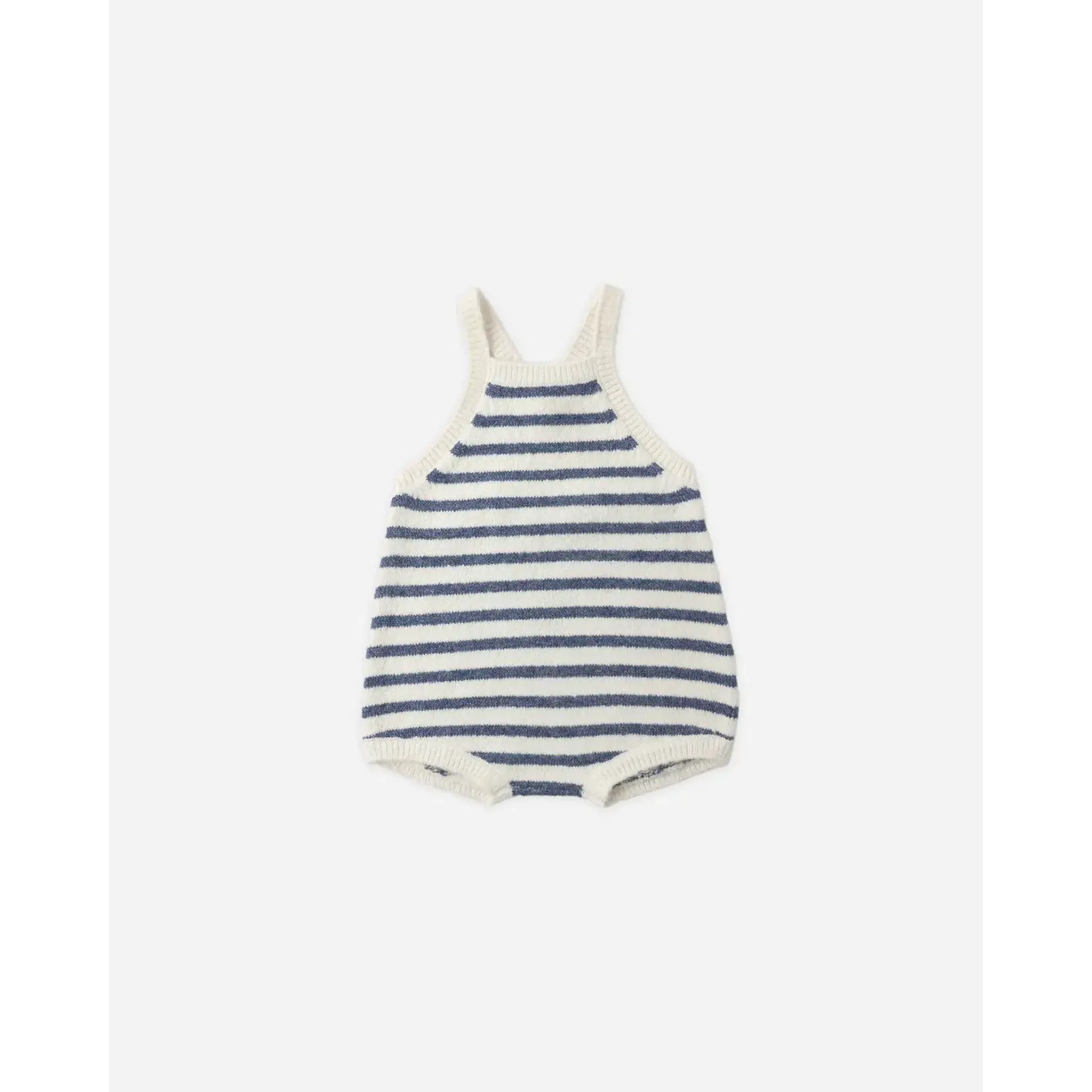 Rylee + Cru Rylee + Cru Marine Maritime Stripe Fisher Romper