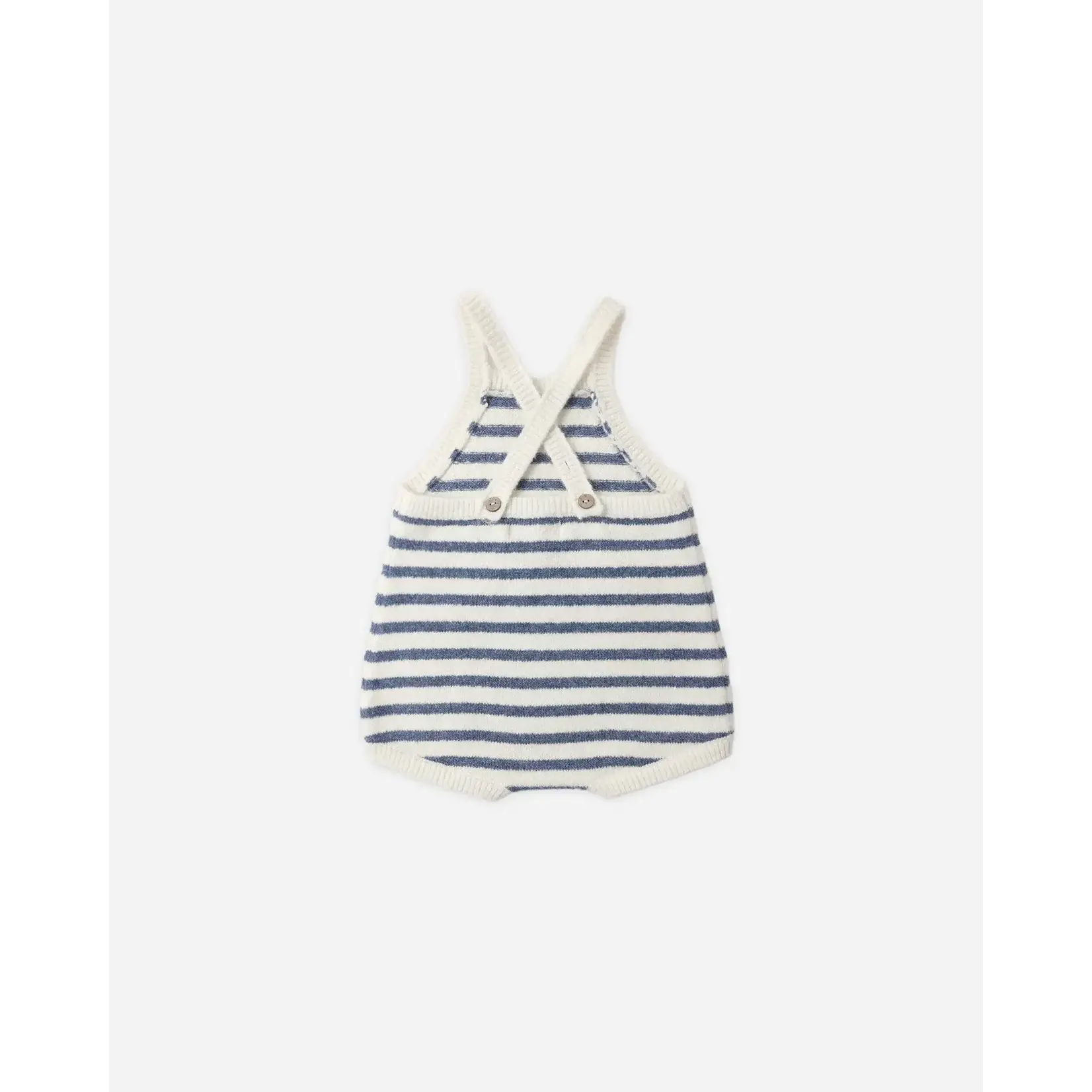 Rylee + Cru Rylee + Cru Marine Maritime Stripe Fisher Romper