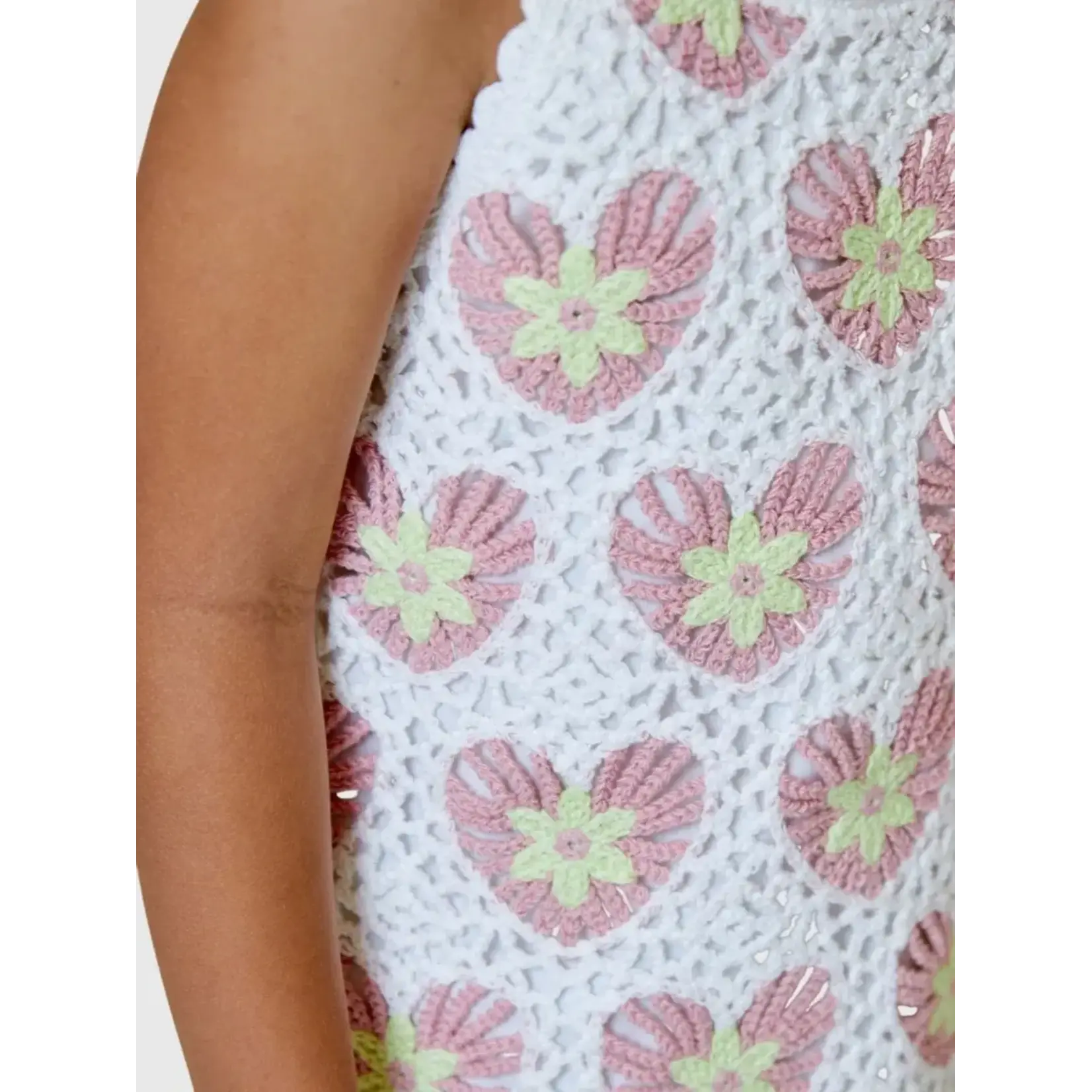 Design History Design History Vanilla Combo Crochet Dress