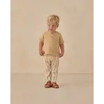 Quincy Mae Quincy Mae Butterscotch Henry Top & Summer Stripe Pant Set