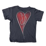 Rowdy Sprout Rowdy Sprout Washed Black Smashing Pumpkins heart s/s Tee