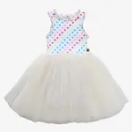 Petite Hailey Petite Hailey White Heart Tutu Dress
