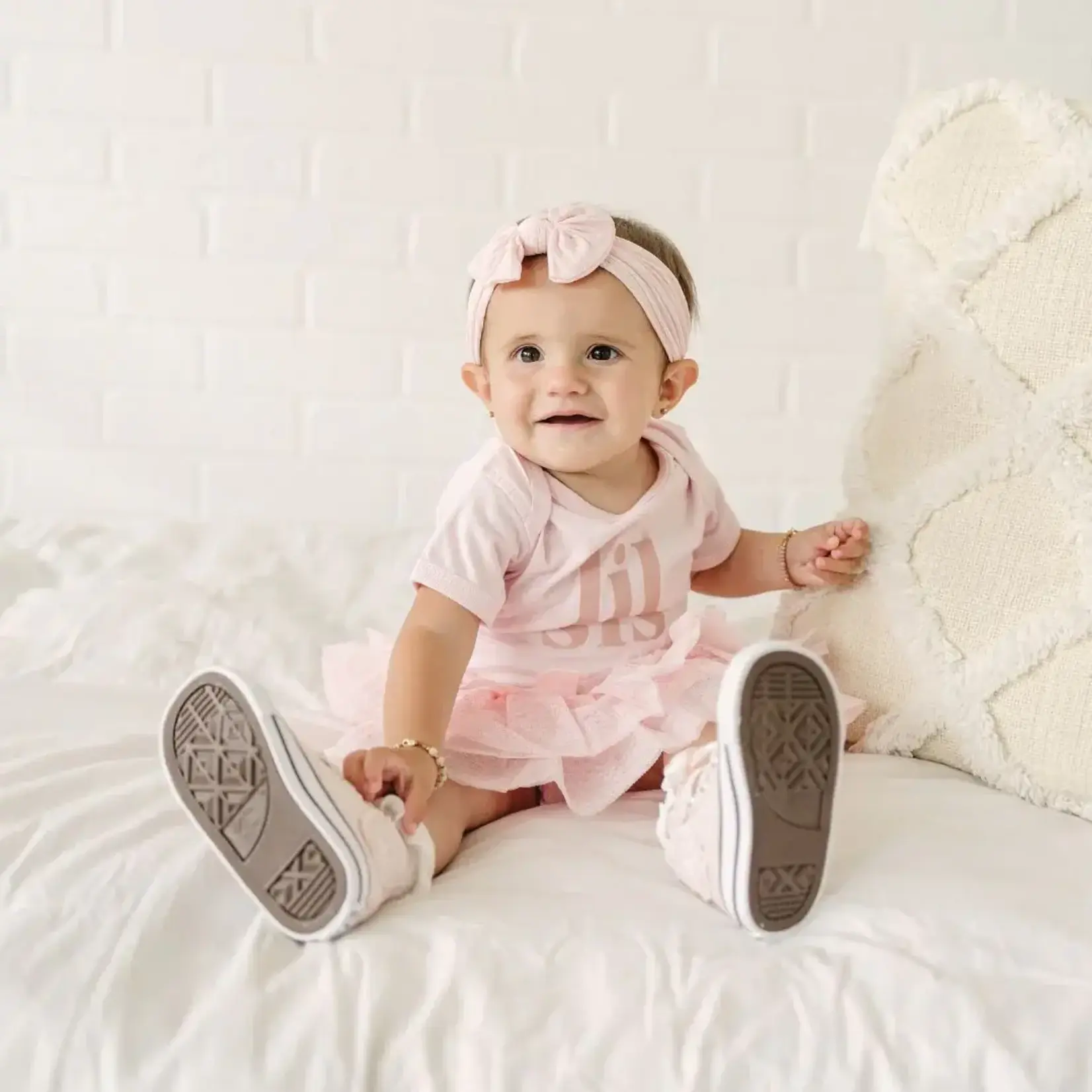 Sweet Wink Sweet Wink Ballet Little Sister Bow S/S Bodysuit