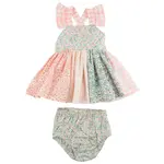 Oh Baby! Oh Baby Multiple Print Charlotte Party Dress & Panty
