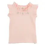 Oh Baby! Oh Baby Pale Pink Butterflies Appliques Rebekah Tank