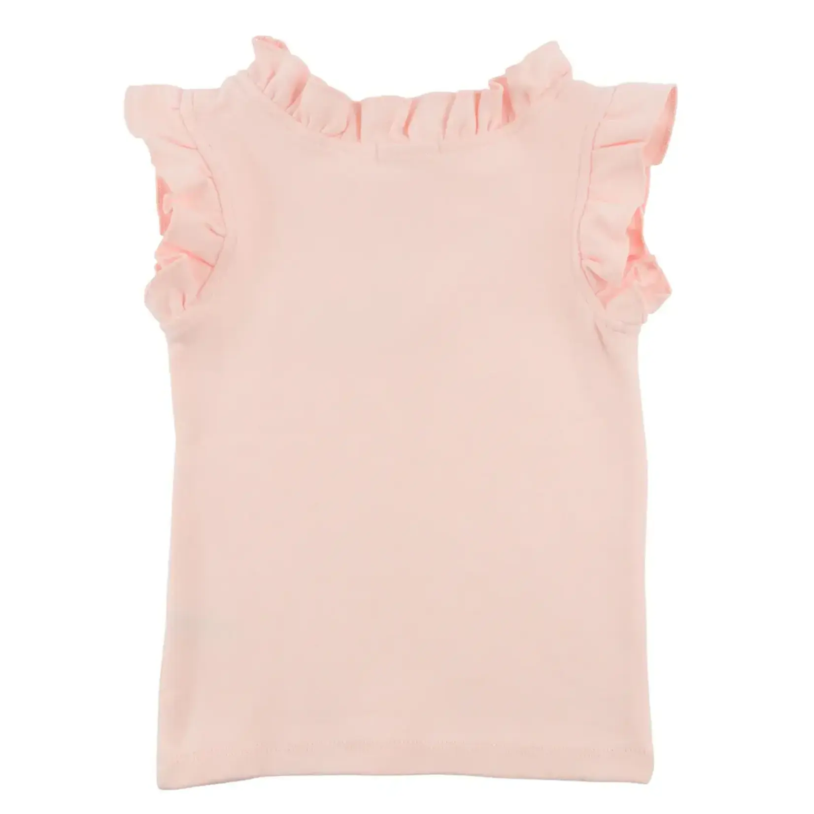 Oh Baby! Oh Baby Pale Pink Butterflies Appliques Rebekah Tank