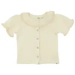 Oh Baby! Oh Baby Butter Crochet Trim Gauze Layla Blouse