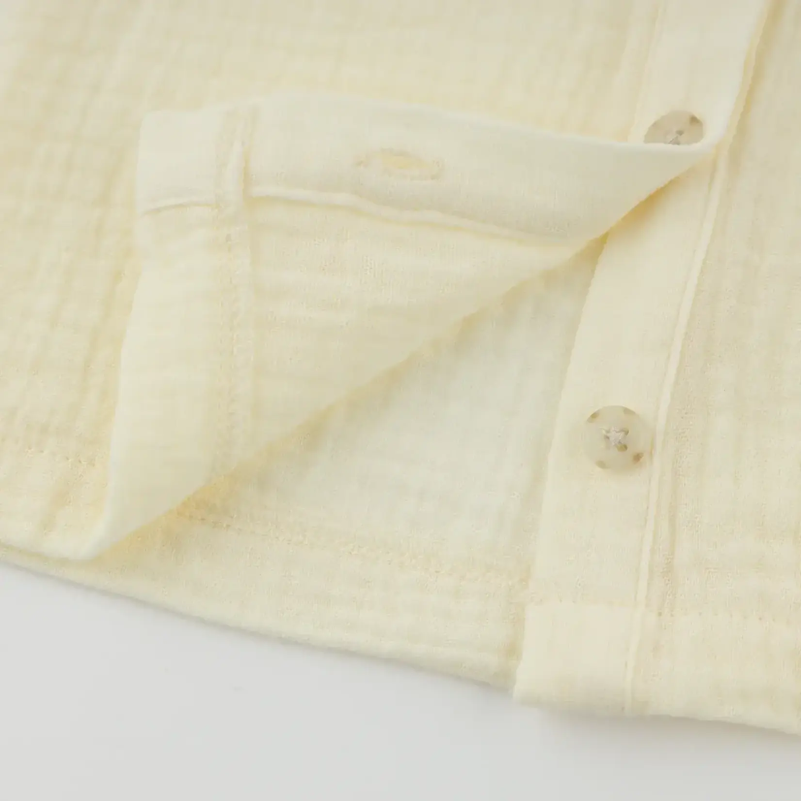 Oh Baby! Oh Baby Butter Crochet Trim Gauze Layla Blouse