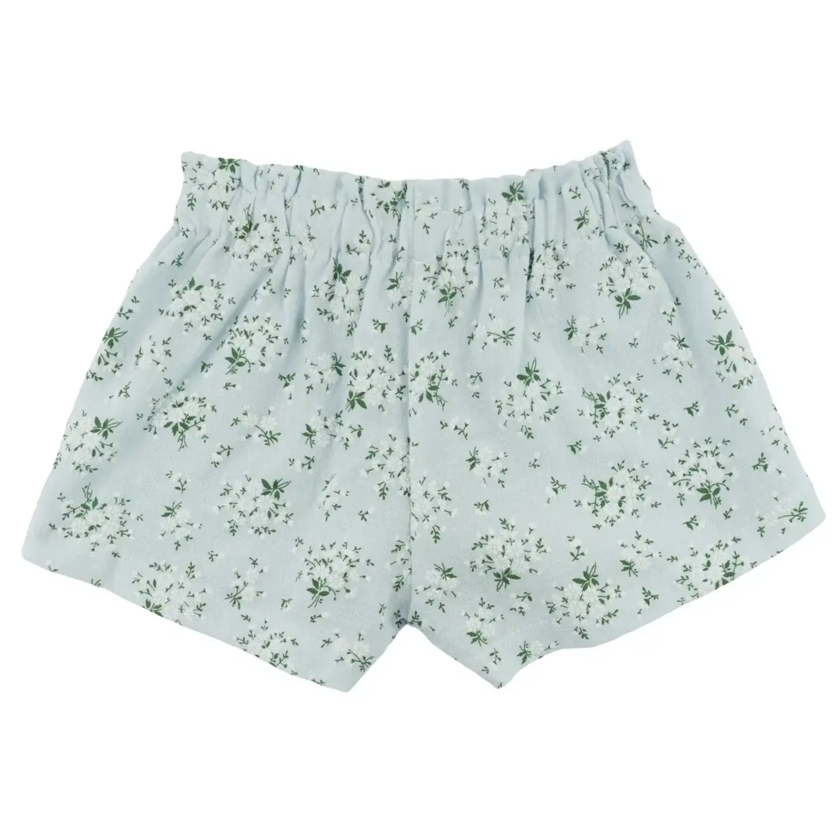Oh Baby! Oh Baby Sky Blue Apple Blossom Libby Pocket Short