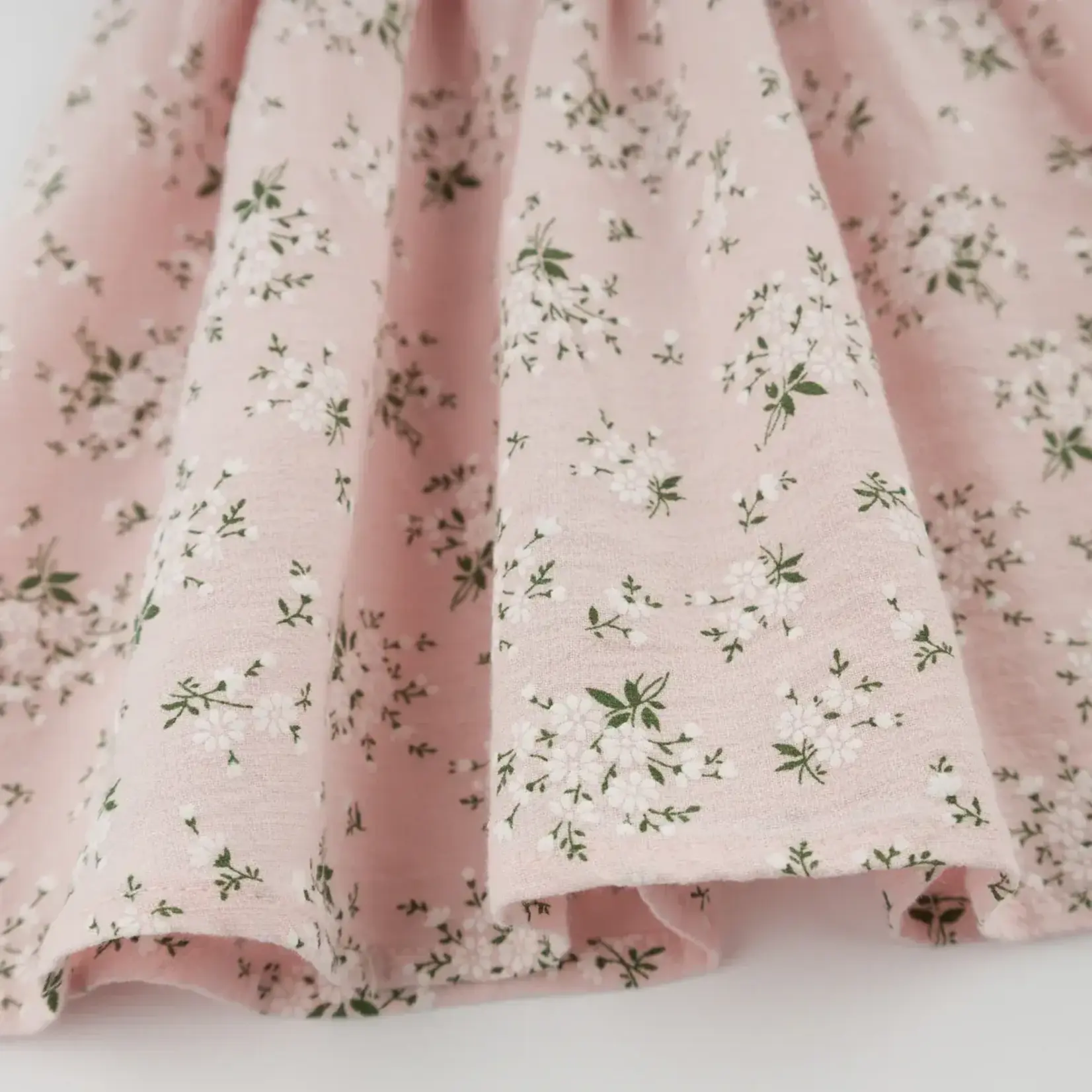 Oh Baby! Oh Baby Pale Pink Apple Blossom Minnie Dress