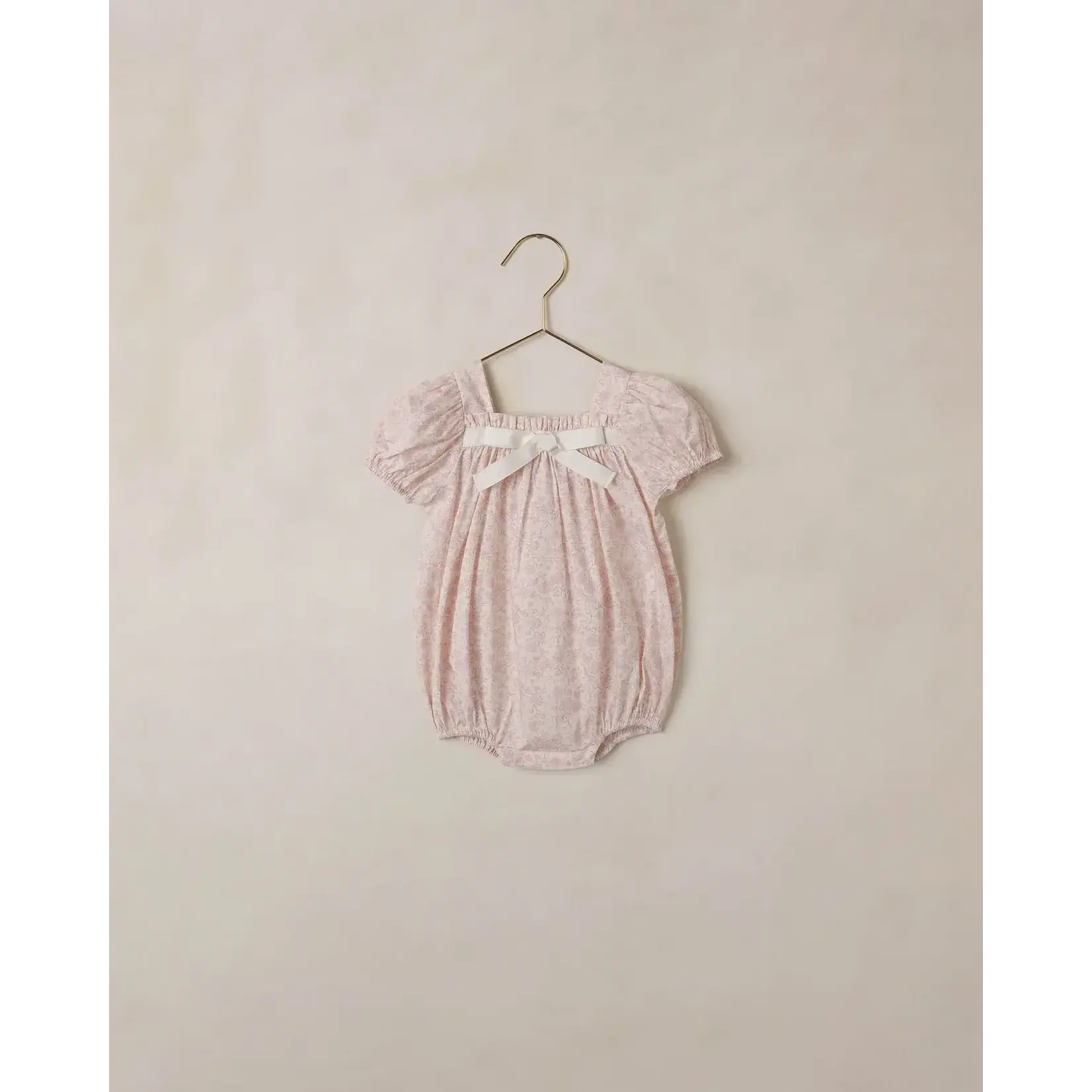Noralee Noralee Ivory Lavender Floral Lyla Romper