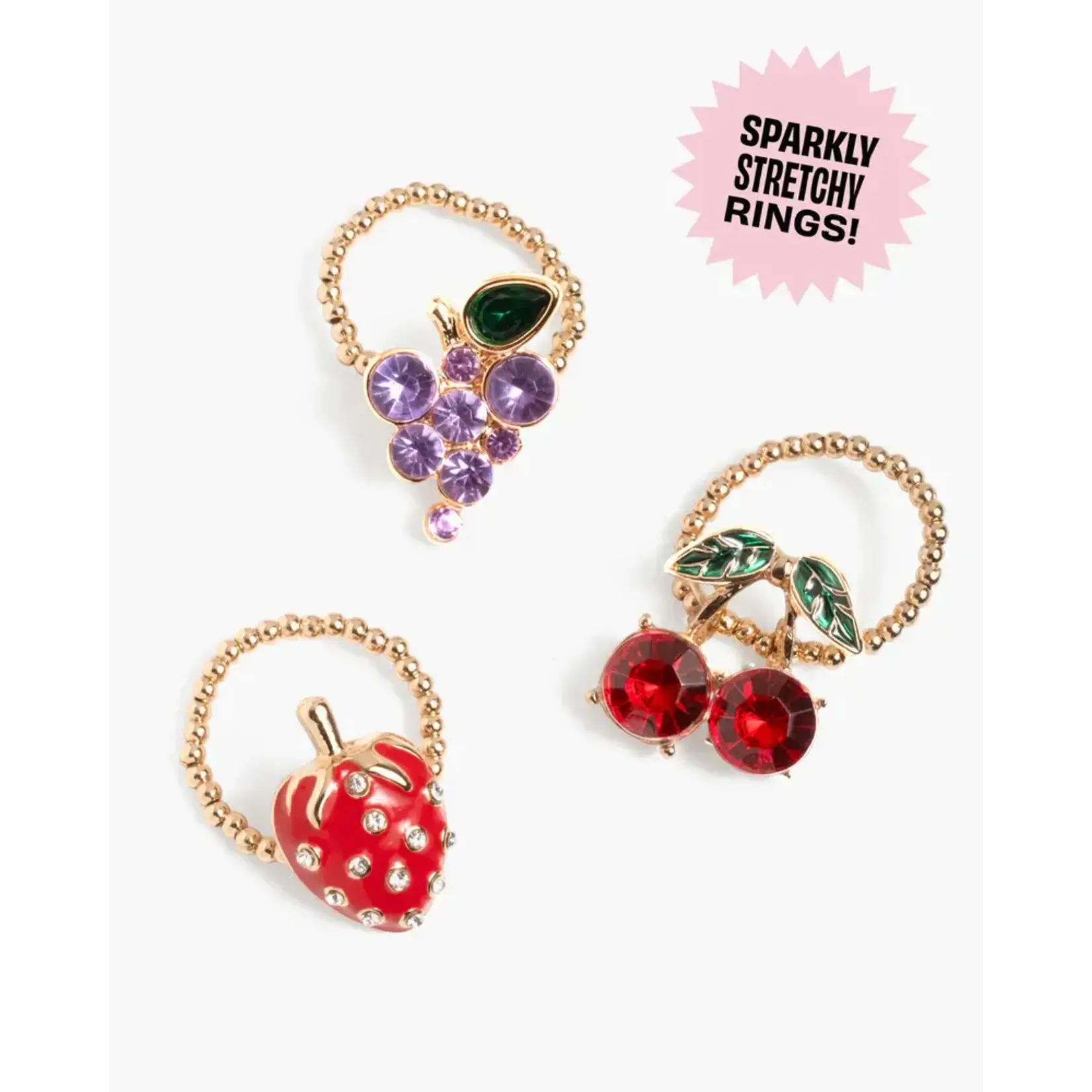 Super Smalls Super Smalls Gloss It Fruity Lip Gloss Ring Set