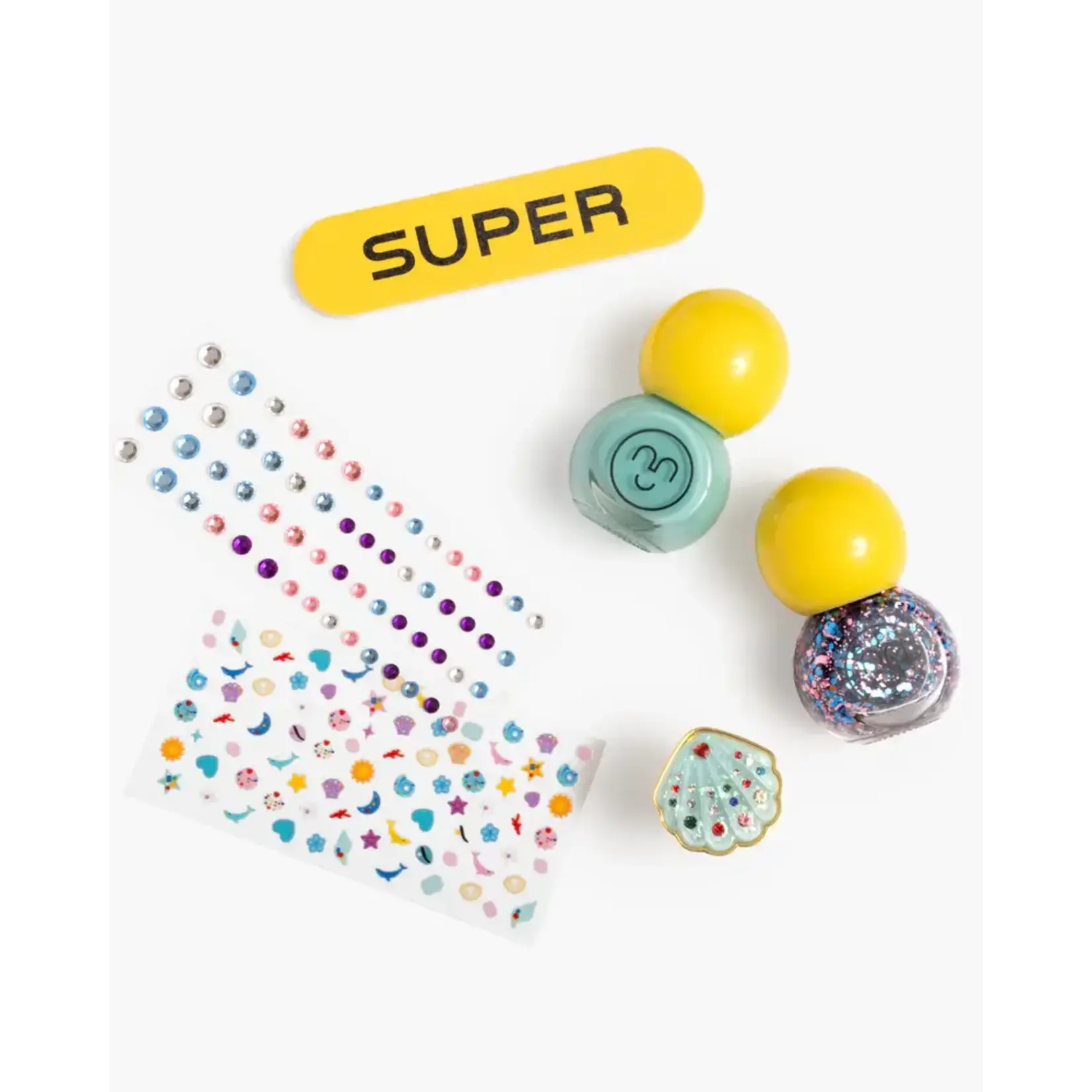Super Smalls Super Smalls Paint It Mermaid Mini Nail Kit
