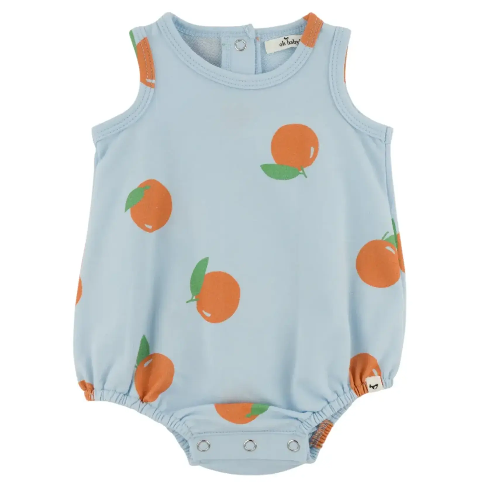 Oh Baby! Oh Baby Sky Blue Orange AOP Ft Bubble