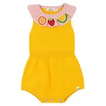 Oh Baby! Oh Baby Lemon Mixed Fruit Crochet Victoria Knitted Romper