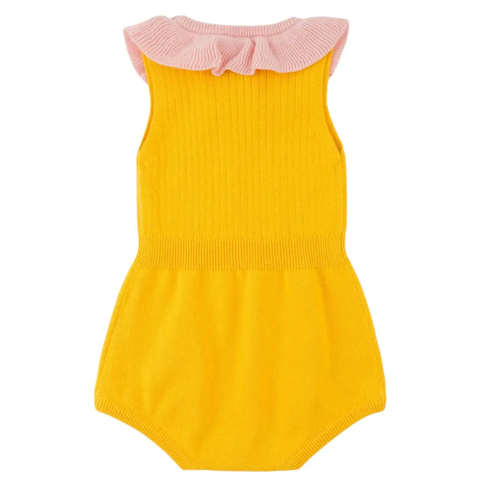 Oh Baby! Oh Baby Lemon Mixed Fruit Crochet Victoria Knitted Romper