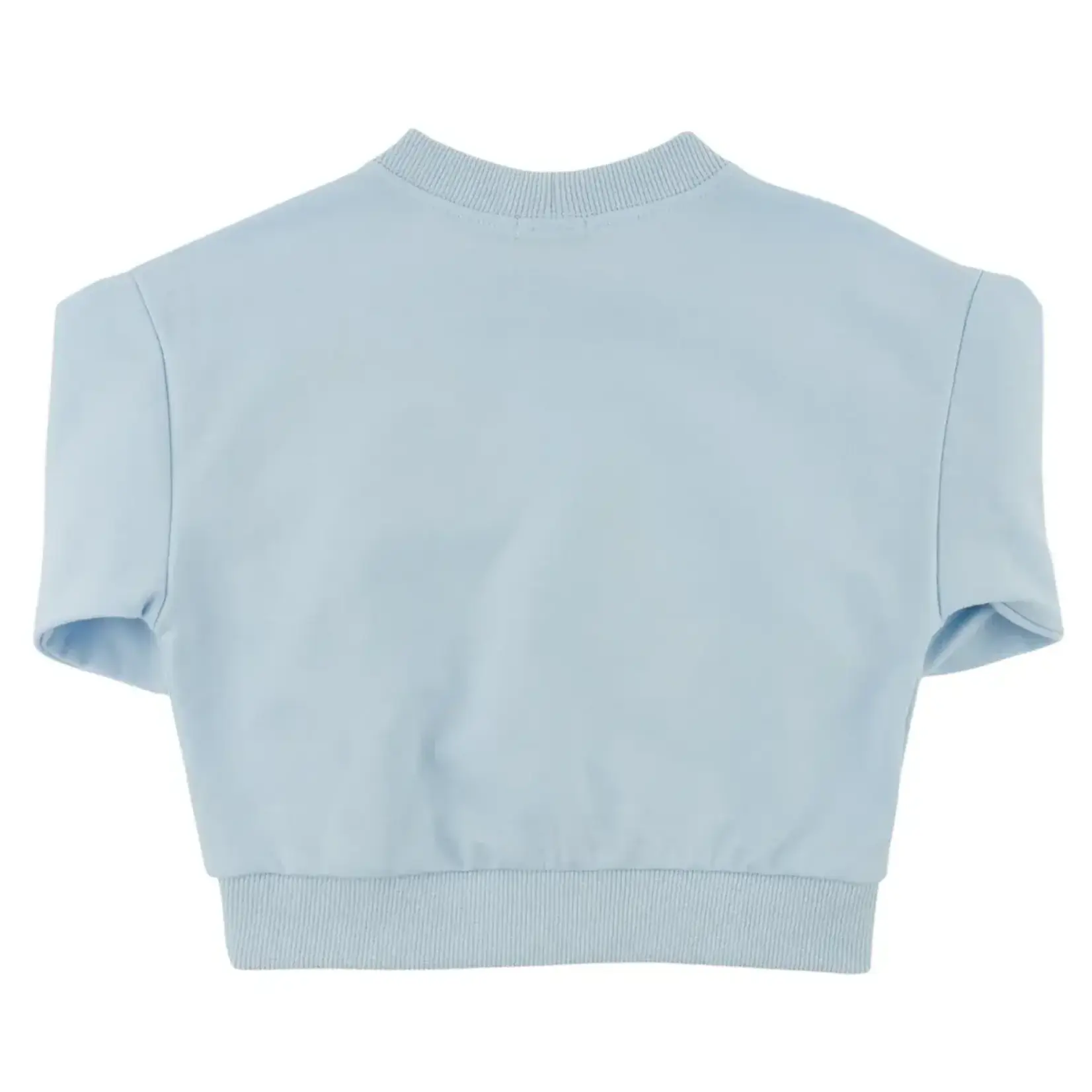 Oh Baby! Oh Baby Sky Blue Fruit Applique Charlie Sweatshirt