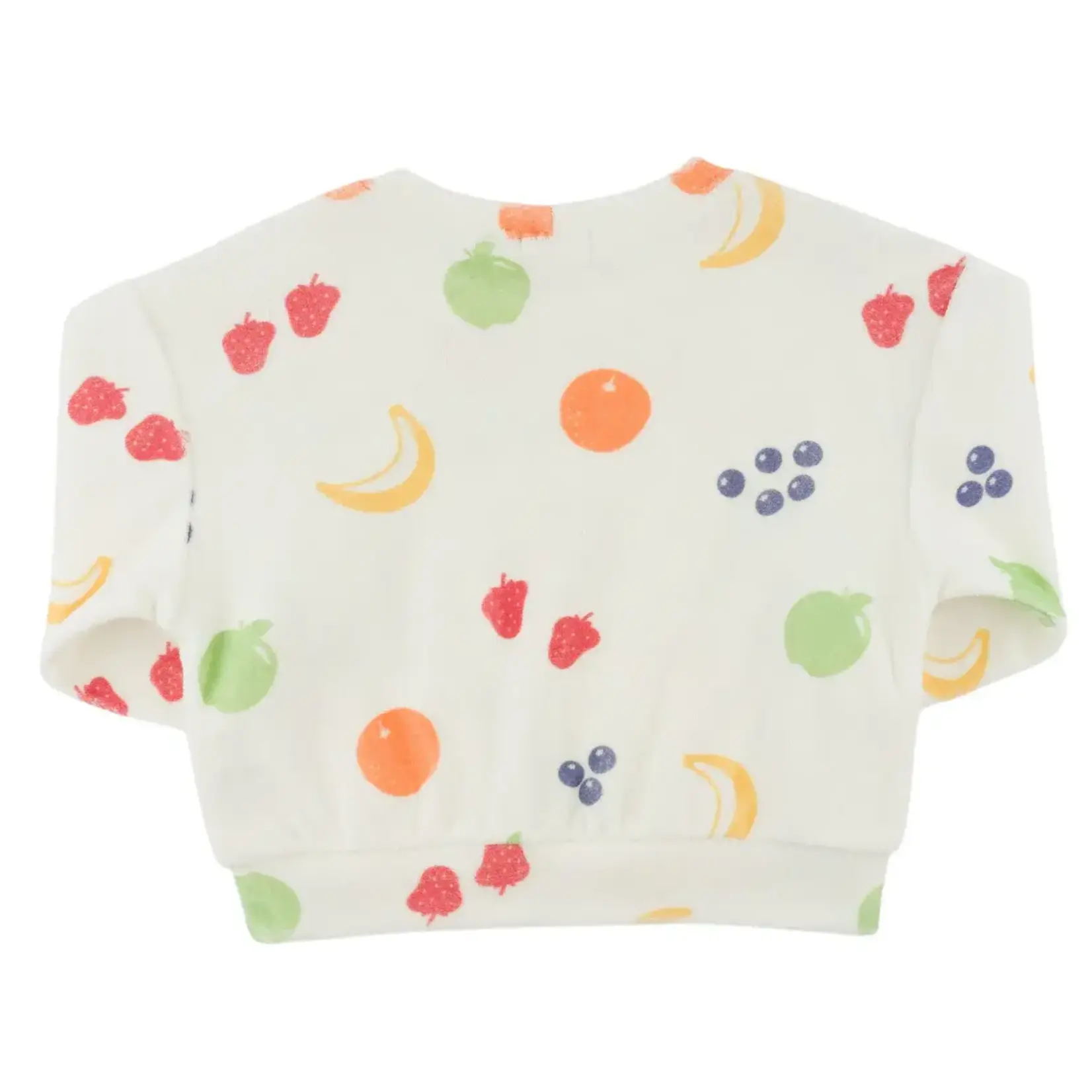 Oh Baby! Oh Baby Oyster Snack Time Fruits AOP Charlie Sweat Shirt