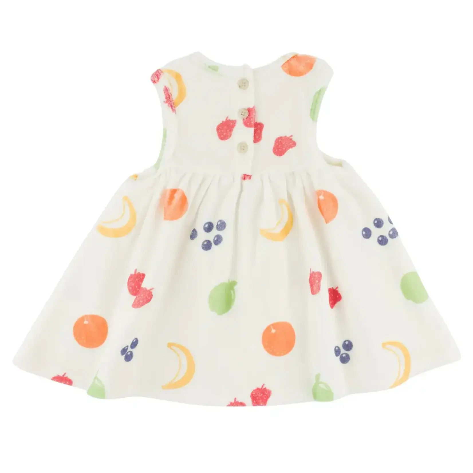Oh Baby! Oh Baby Oyster Snack Time AOP Terry Tank Dress