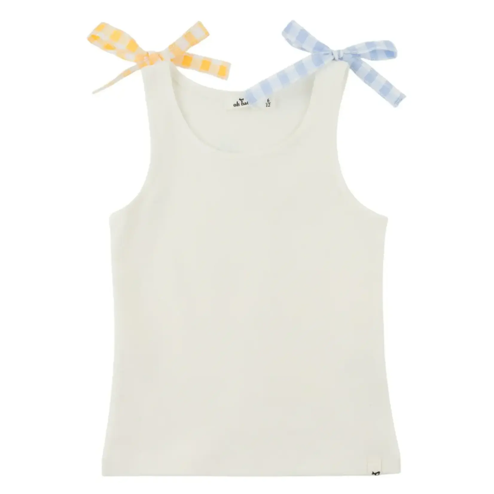 Oh Baby! Oh Baby Oyster Checks Bow Joy Tank