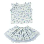 Oh Baby! Oh Baby Blue Berry Lola Tutu & Skirt Set