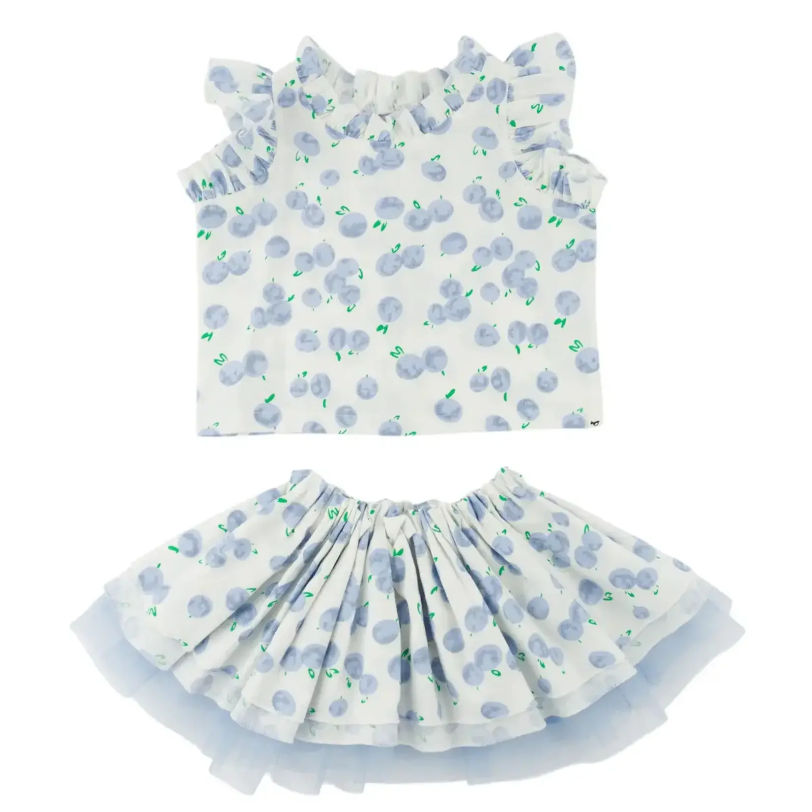Oh Baby! Oh Baby Blue Berry Lola Tutu & Skirt Set