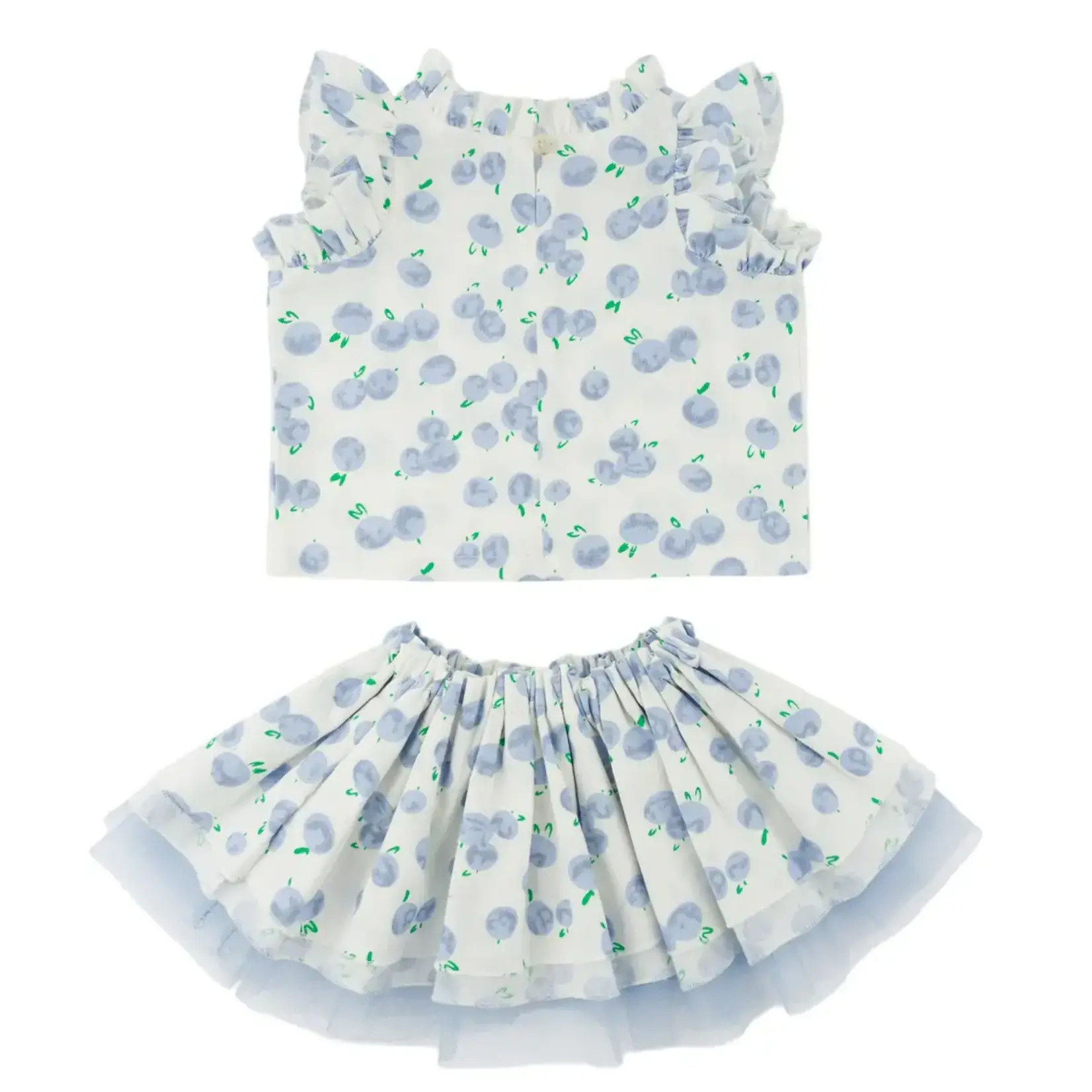 Oh Baby! Oh Baby Blue Berry Lola Tutu & Skirt Set