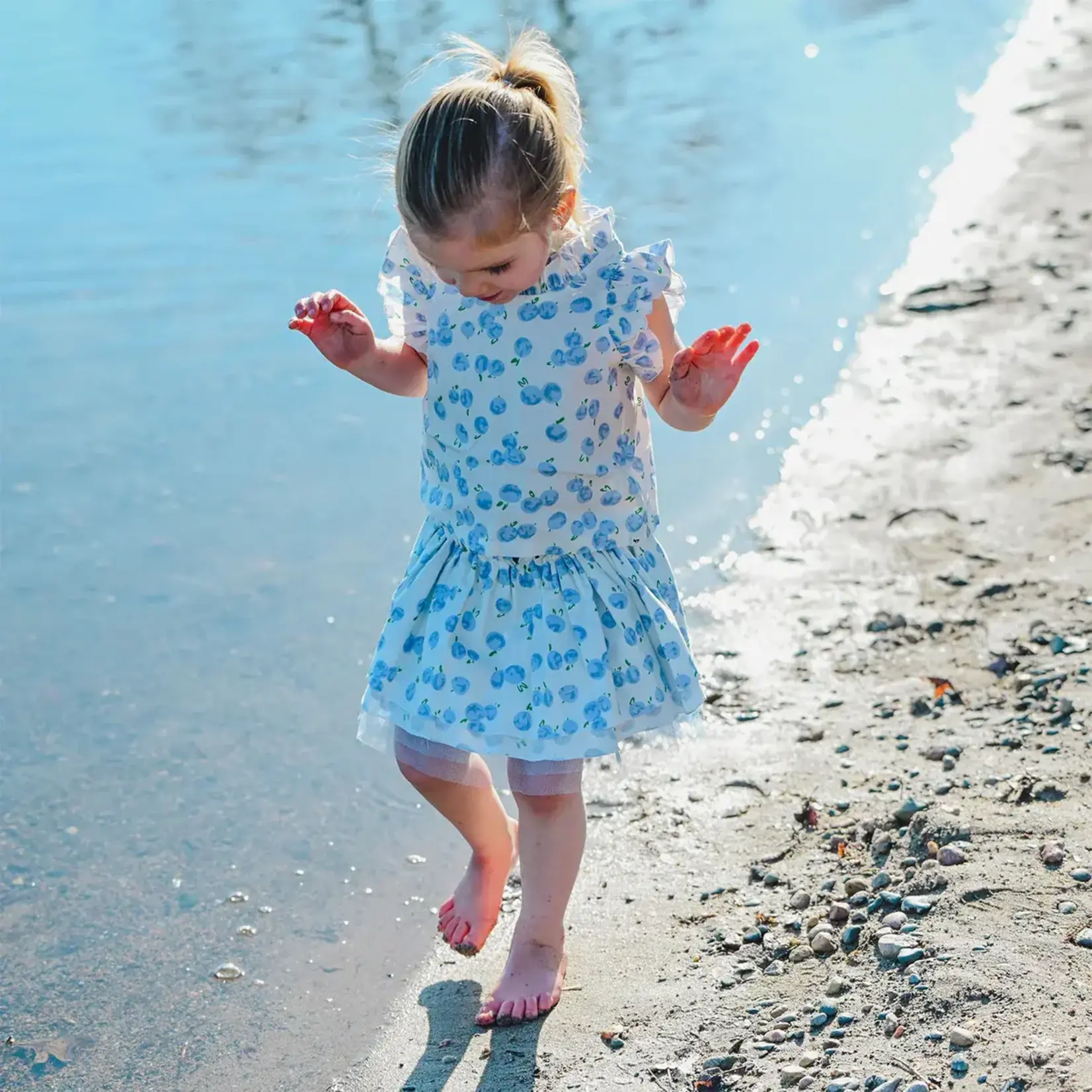 Oh Baby! Oh Baby Blue Berry Lola Tutu & Skirt Set