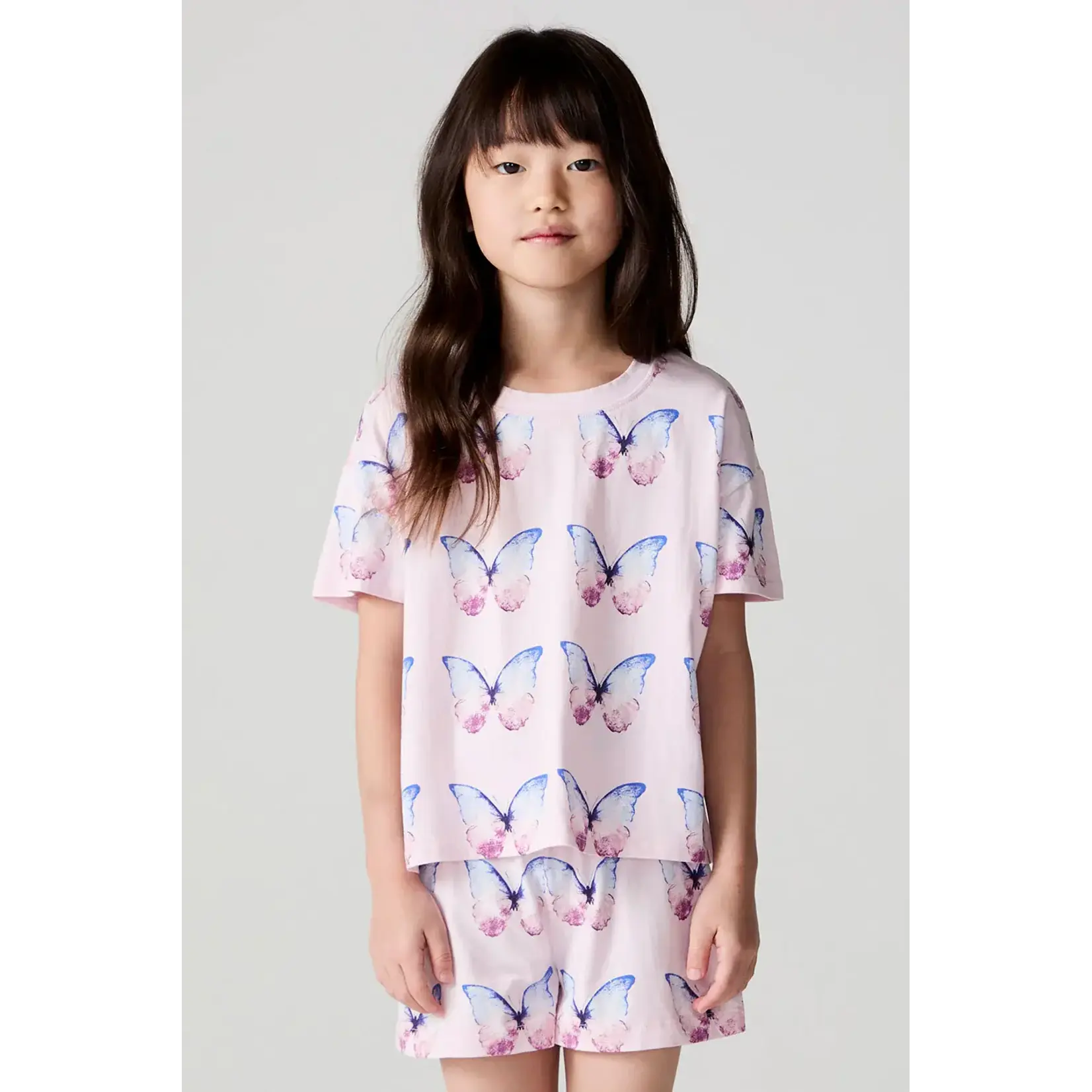 Chaser Chaser Begonia Flutter Butterfly S/S Top