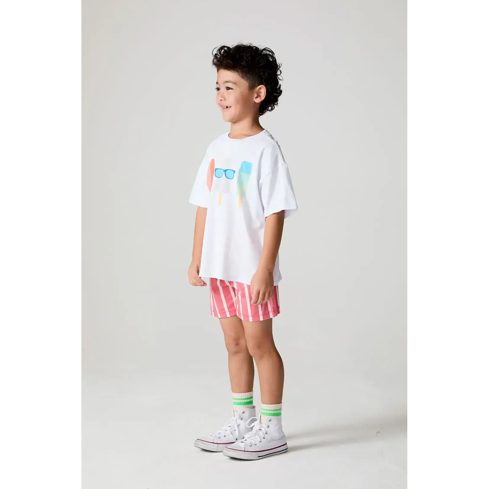 Chaser Chaser White Sunglass Popsicle S/S Tee