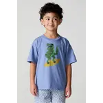 Chaser Chaser Blue Surfing T-Rex S/S Tee