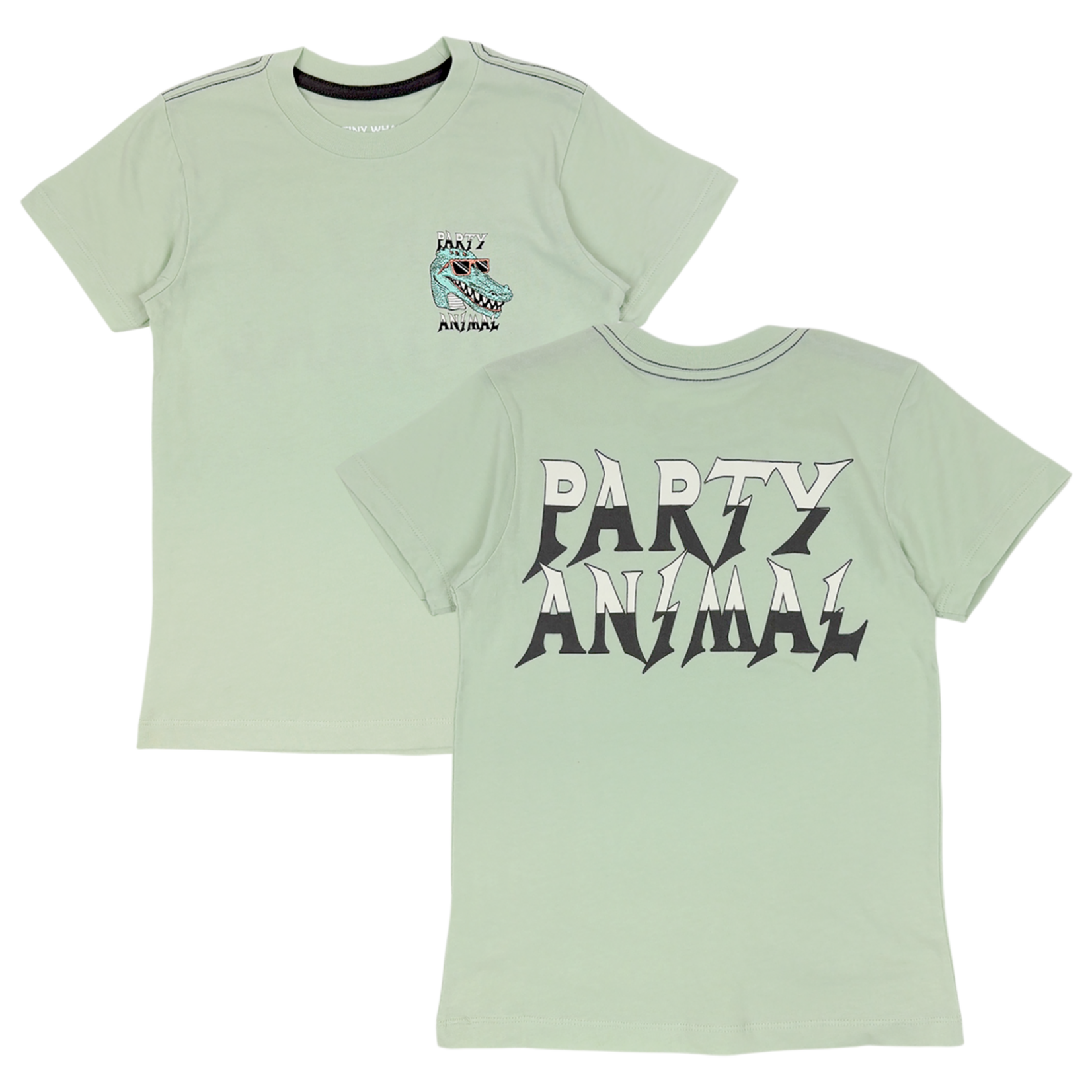 Tiny Whales Tiny Whales Seafoam Party Animal S/S T-Shirt
