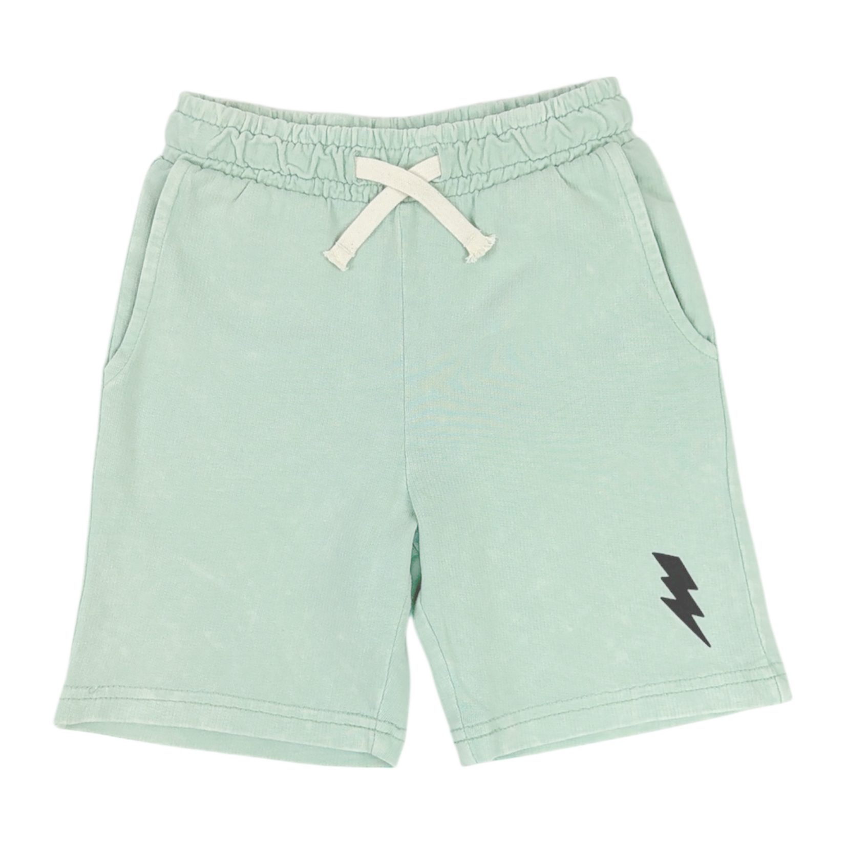 Tiny Whales Tiny Whales Mineral Seafoam Bolt Sweat Short
