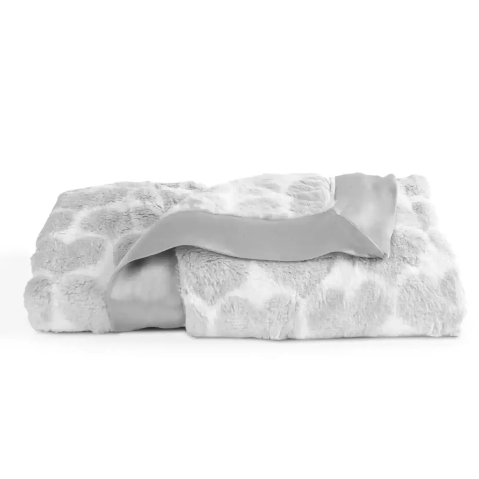 Little Giraffe Little Giraffe Luxe Heart Army Receiving Baby Blanket