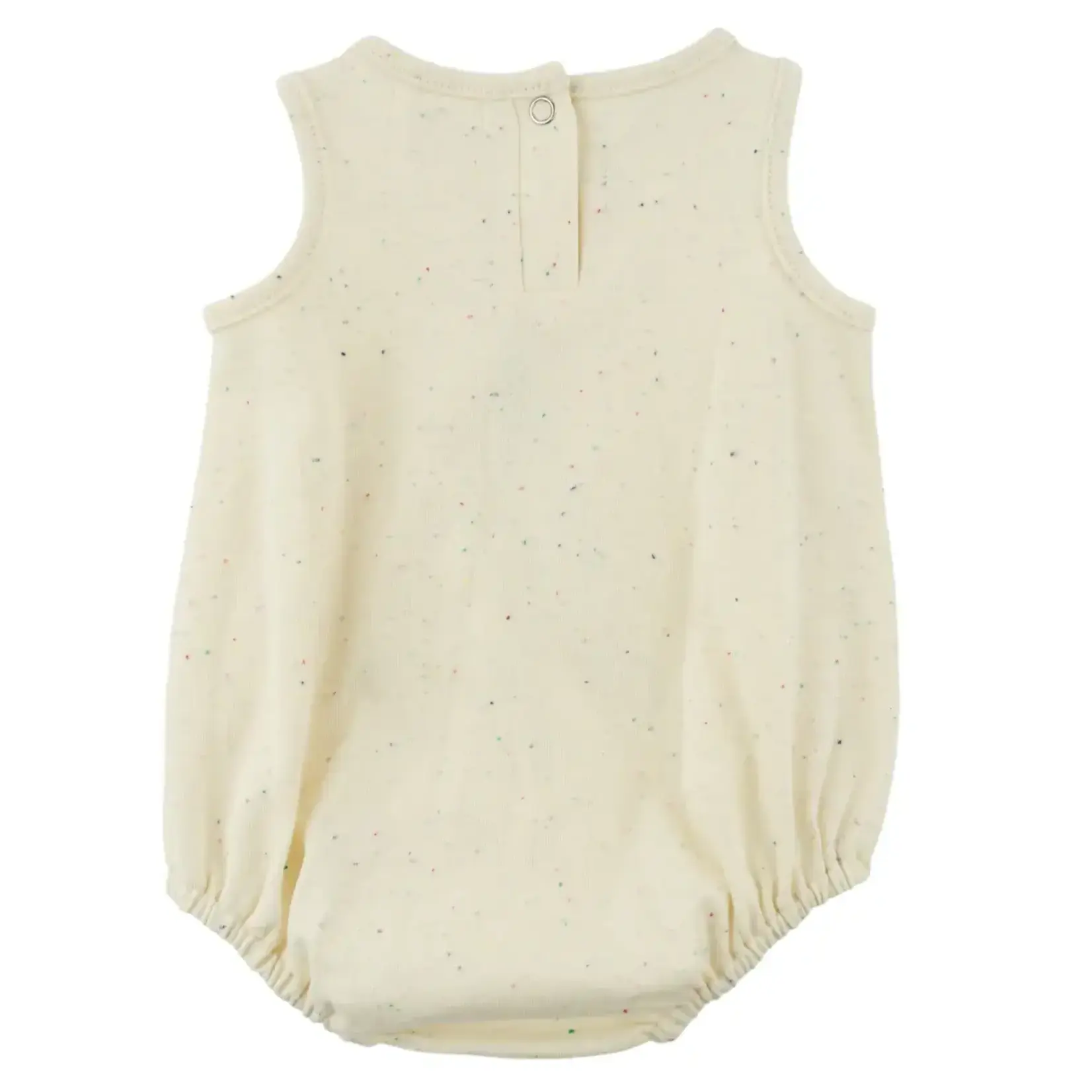 Oh Baby! Oh Baby Natural Sailboat Applique Confetti Bubble