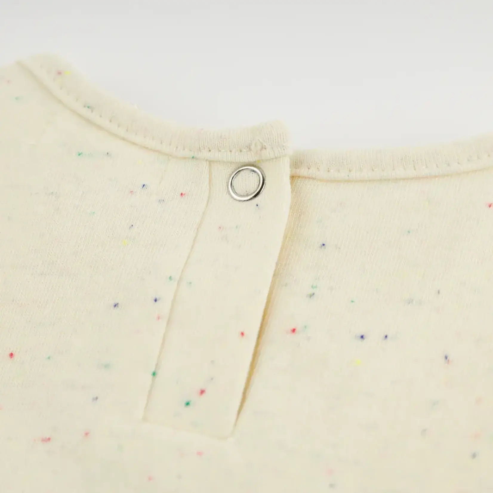 Oh Baby! Oh Baby Natural Sailboat Applique Confetti Bubble