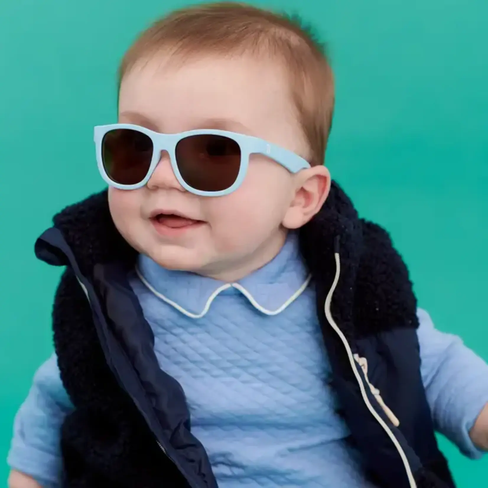 Babiators Babiators Baby Blue with Amber Lens Navigator Sunglasses
