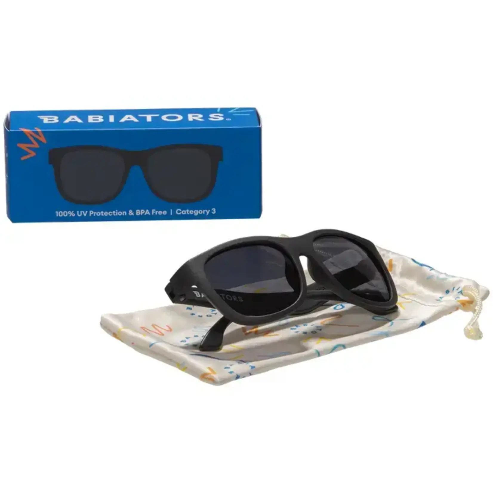 Babiators Babiators Jet Black Navigator Sunglasses